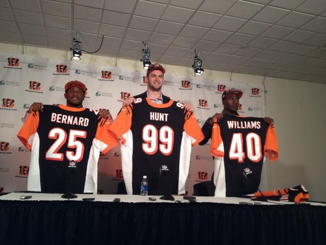 Bengals introduce their 2nd and 3rd round picks