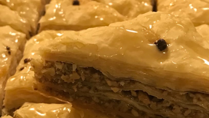 Azra Kaurin has partnered with Dorothy Lane Market to sell her signature homemade baklava at all three of its locations (CONTRIBUTED PHOTO).