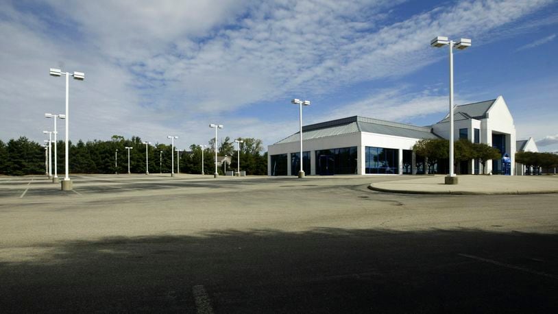 The property for sale at 2601 E. Alex-Bell Road in Centerville housed a Thrifty Car Sales dealership in 2010 and before that the Centerville Planet Ford dealership. FILE