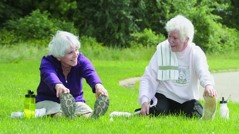 Seniors should think about injury prevention before beginning a workout.