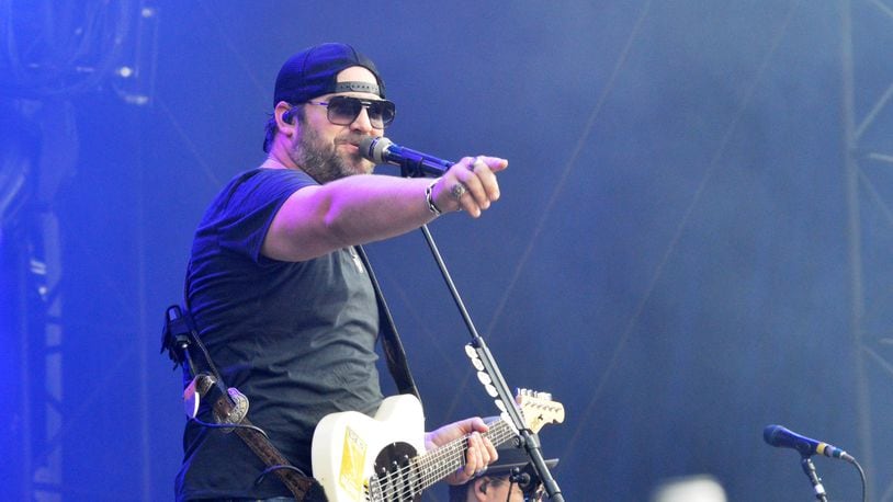 FOXBORO, MA - AUGUST 10: Lee Brice performs onstage at Gillette Stadium on August 10, 2014 in Foxboro, Massachusetts. (Photo by Harry Woods/Getty Images)