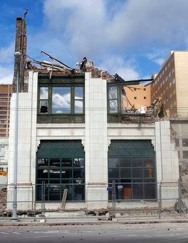 Historic DDN building facade demolished