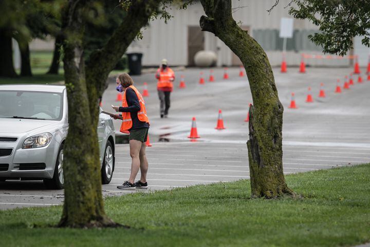 Pop-up testing in Dayton on Tuesday