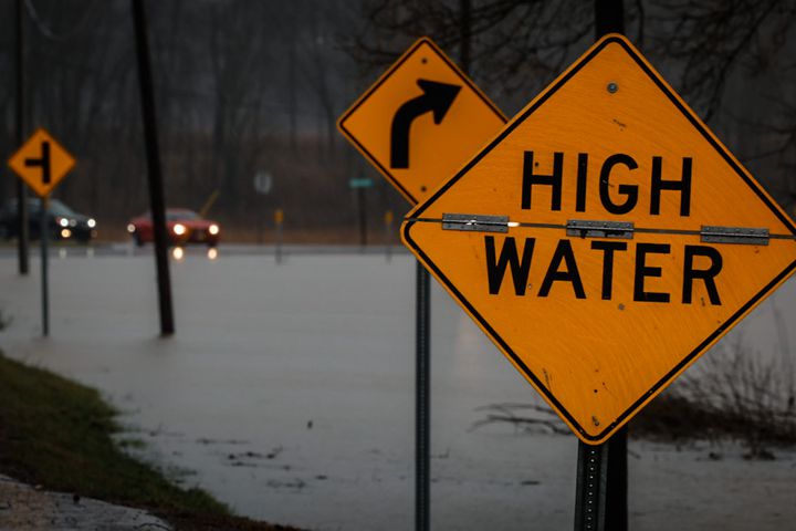 High water signs