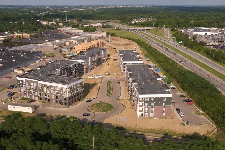 PHOTOS: Construction of huge apartment complex near Cross Pointe