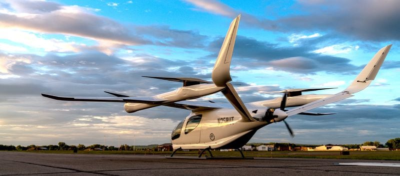 The BETA Technologies' ALIA-250c. "Our aircraft is the result of the last 3 years of precise design and development," BETA says on its web site. BETA image