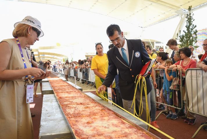 Longest pizza