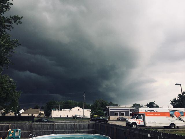 Storm cloud in Wilmington