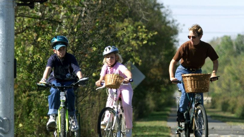 The city of Fairfield is planning on its next extension of its portion of the Great Miami River Bike Trail, which will connect the yet-to-be-named multi-use dog park to Marsh Park. FILE PHOTO