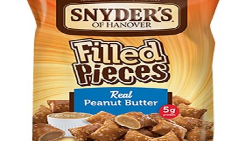 Pretzel nuggets filled with peanut butter from Snyder's of Hanover are among the world's best snacks. (Snyder's of Hanover/TNS)