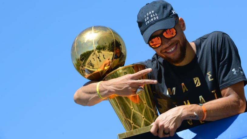 Stephen Curry has led the Warriors to a pair of NBA titles over the last three seasons.