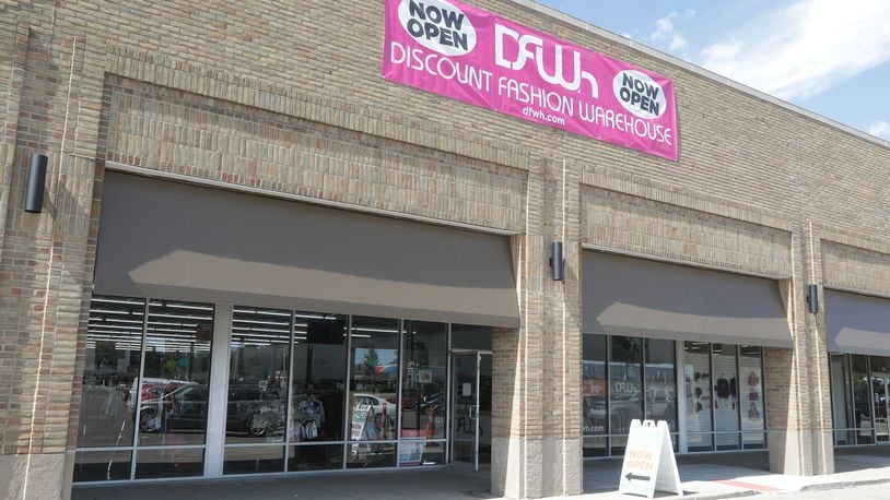 Discount Fashion Warehouse's started their grand opening event on Friday, Sept. 23, 2022 in Springfield. BILL LACKEY/STAFF