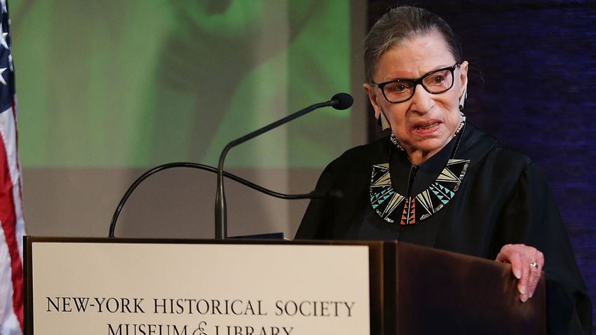 Supreme Court Justice Ruth Bader Ginsburg says she wants to stay on the bench at least 5 more years