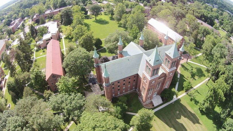 Aerial view of Antioch College in Yellow Springs. Contributed photo
