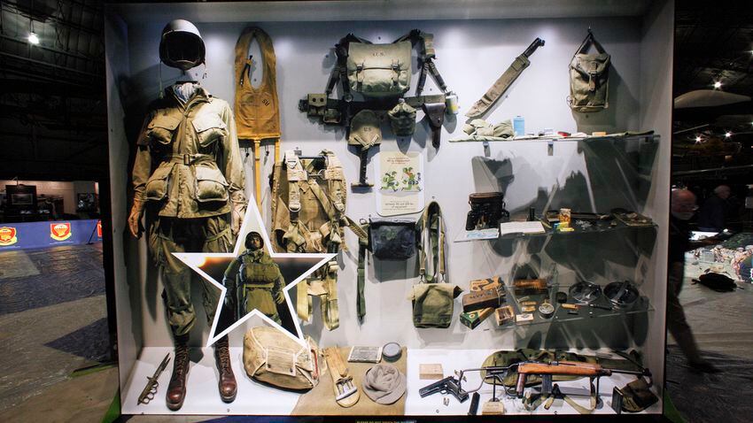 See:  D-Day Paratrooper exhibit