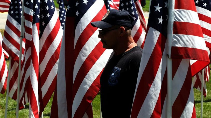 A four-mile run honoring to all military, local first responders, and Team RWB members will be held July 4 at Riverfront Park in Miamisburg. FILE PHOTO