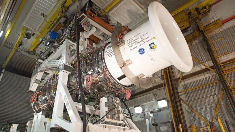 GE Aviation tests an adaptive cycle engine for military aircraft use. CONTRIBUTED