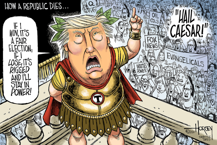 Week in cartoons: Trump's taxes, the presidential debate and more