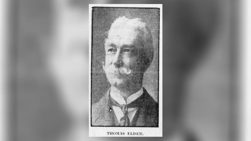Dayton merchant Thomas Elder. A partial namesake of Elder-Beerman department stores. DAYTON DAILY NEWS ARCHIVES