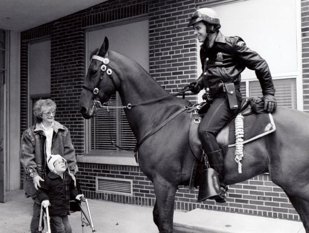 Dayton Mounted Patrol through the years