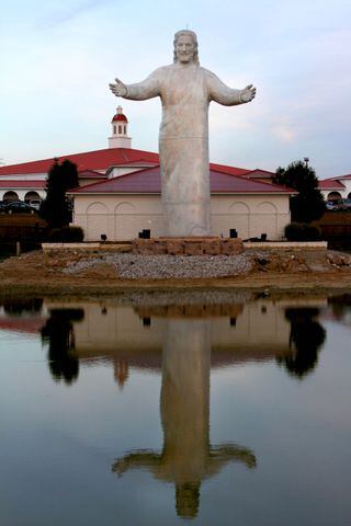 Jesus Statue Dedication at Solid Rock Church