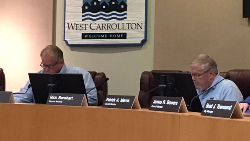 West Carrollton City Council voted 6-1 Tuesday night against giving its members a 33 percent pay hike, which would have been its first salary increase in more than two decades. NICK BLIZZARD/STAFF
