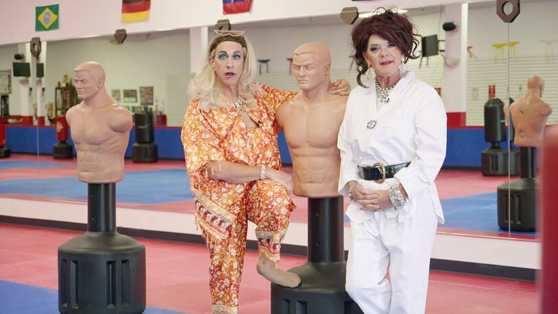 Fonda Peters and Dana Sintell, founding members of Dayton's RubiGirls and the hosts of Nearu TV's "The FonDana Show," will be hosting a self-defense class in Kettering on Saturday, Oct. 23.