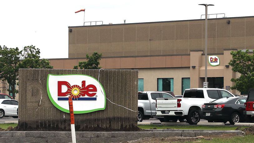 Clark County Combined Health District is monitoring a COVID-19 outbreak at the Dole plant in Springfield. BILL LACKEY/STAFF