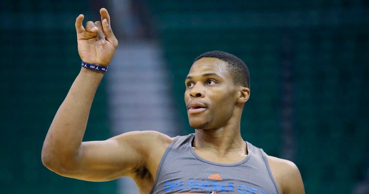 Russell Westbrook is Proof That Wide-Leg Pants Are Happening Again