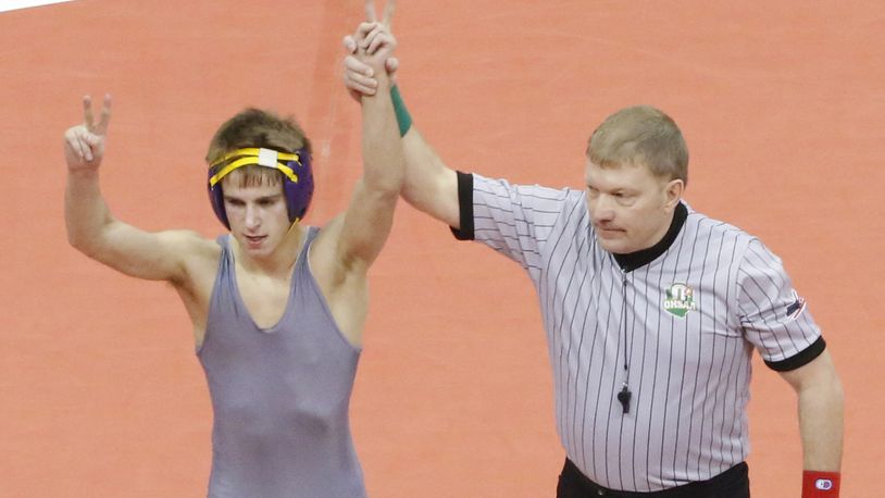 Tommy Hoskins of Legacy Christian is seeking to be a rare four-time wrestling state champ. FILE