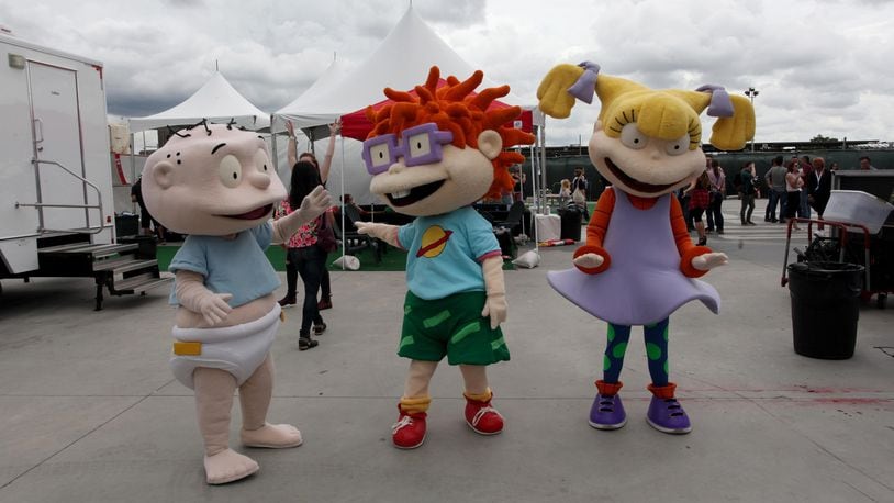 FILE PHOTO: Rugrats characters attend the Nickelodeon sponsored 90sFEST Pop Culture and Music Festival on September 12, 2015 in Brooklyn, New York. Nickelodeon announced that it will be bringing back the cartoon series for 26 episodes and a movie.  (Photo by Donald Bowers/Getty Images for Nickelodeon)
