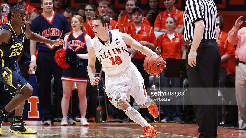 Mike LaTulip joined Illinois as a preferred walk-on. GETTY IMAGES