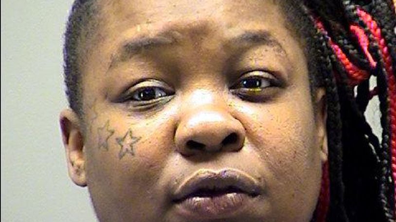 Pamela E. Burns was taken into police custody in connection with a Lakeview Avenue stabbing on March 30, 2017.