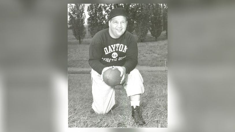 Herb Dintaman served as an assistant football, basketball, and baseball coach at UD, as well as the director on the intramurals program, and the Director of Facilities, first at the UD Fieldhouse, Baujan Field and the baseball diamond and finally, and most importantly, UD Arena. CONTRIBUTED