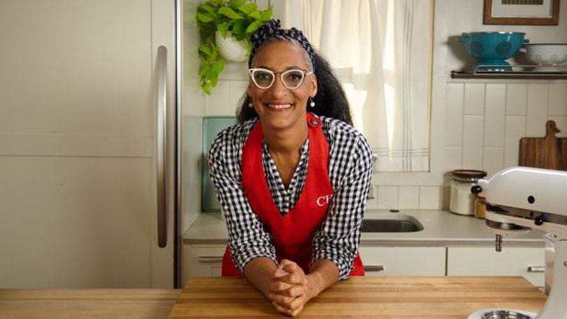 Celebrity chef Carla Hall says there is a lot of diversity in food served in Black-owned restaurants. FELICIA PERRETTI/FOOD NETWORK