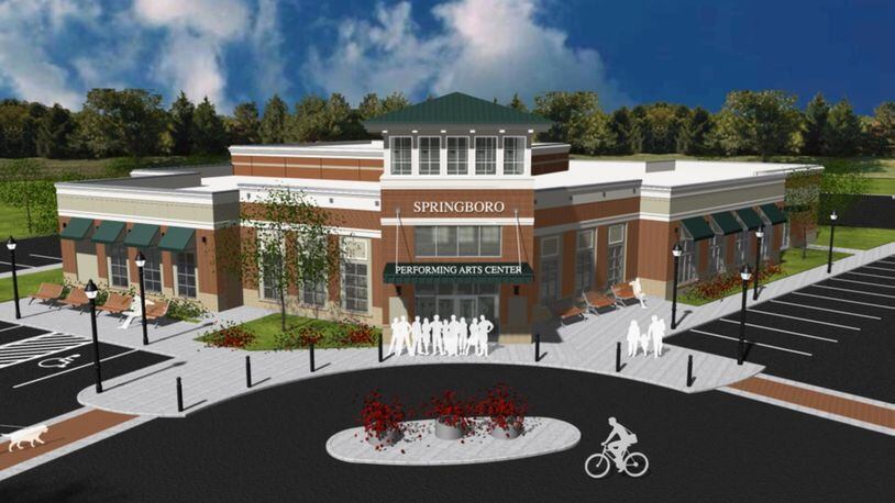The Premier Health Theater is to be the name of the new theater in Springboro to ‘s new performing arts center.