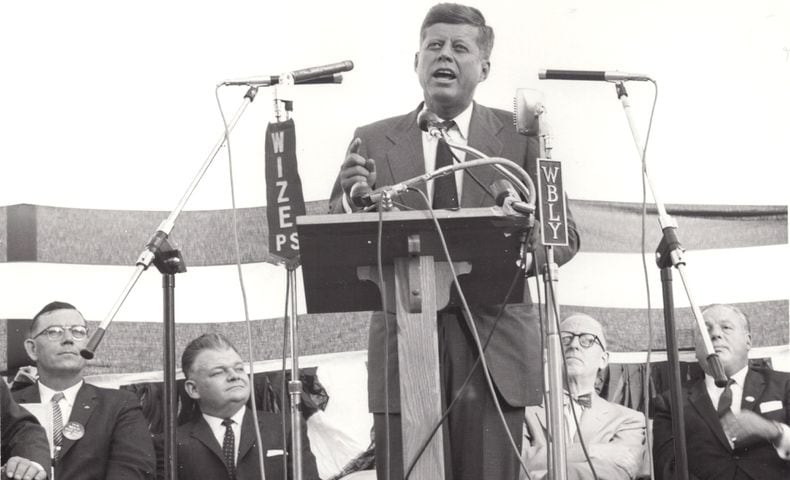 John F. Kennedy in the Miami Valley