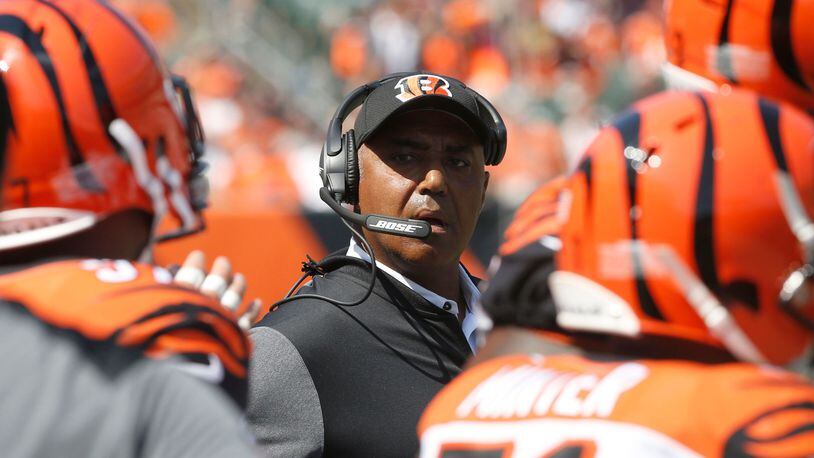 Bengals coach Marvin Lewis is off to an ugly 0-2 start.