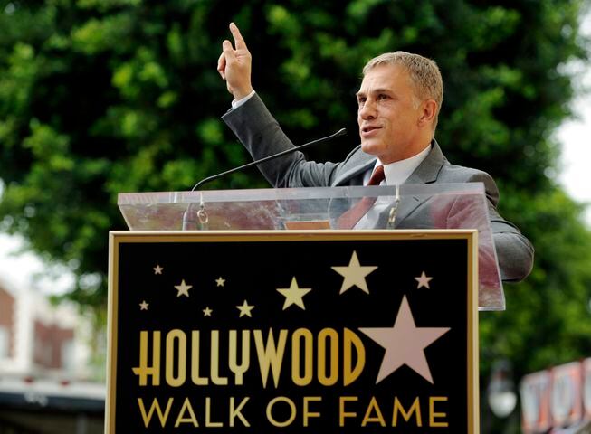 Christoph Waltz honored with a star