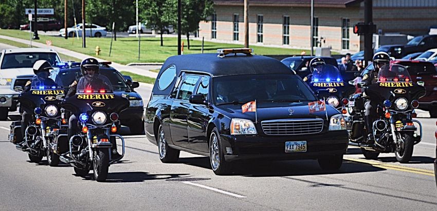 PHOTOS: Deputy Darren Harvey Funeral Procession