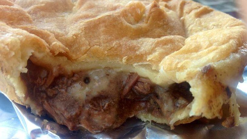 Meat pie from Cheeky Meat Pies. FILE
