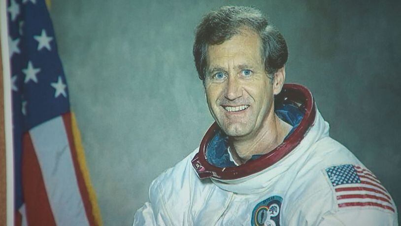 The remains of astronaut Bill Pogue were launched into space earlier this week. (Photo: NASA)