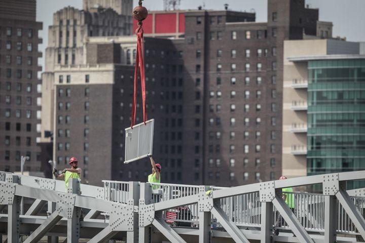 Popular downtown Dayton pedestrian bridge reopens this spring