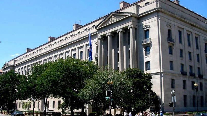 Robert F. Kennedy Department of Justice building in Washington, D.C.
