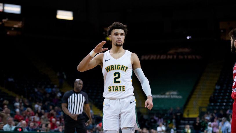 Wright State freshman Tanner Holden has regained his early-season form of late for the Raiders. Holden averages 9.9 points and 6.1 rebounds per game. Joseph Craven/WSU Athletics