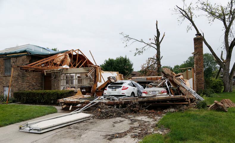 PHOTOS: What Butler Twp. neighborhood looks like 2 weeks after tornado