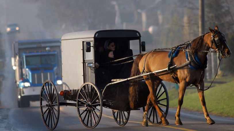 Timothy Hochstedler, an Amish man in Colon, Michigan, has launched his own rideshare service with his horse and buggy. He calls it the "Amish Uber."