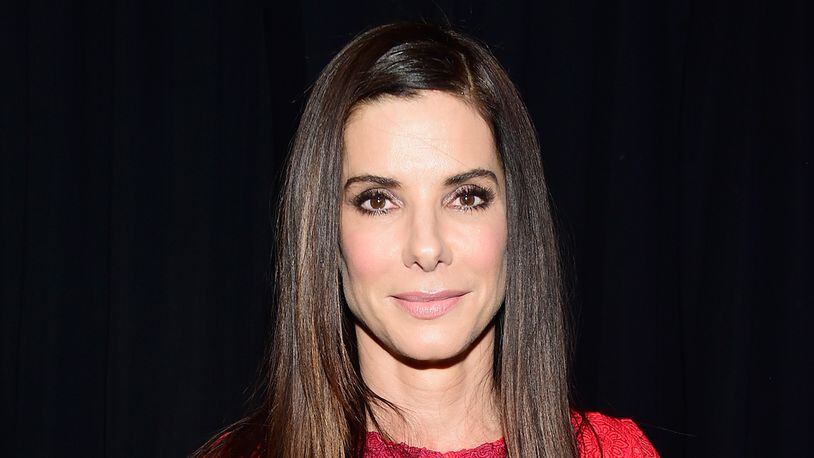 A movie poster has been released of the heist movie "Oceans 8," starring Sandra Bullock (pictured), Cate Blanchett, Rihanna, Anne Hathaway, Sarah Paulson, Mindy Kaling,  Helena Bonham Carter and Awkwafina. It will be in theaters June 8.