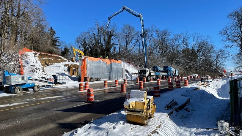 Ridgeway Road bridge over Dorothy Lane in Kettering is currently under construction. This project was funded for replacement through ODOT's Municipal Bridge Program.