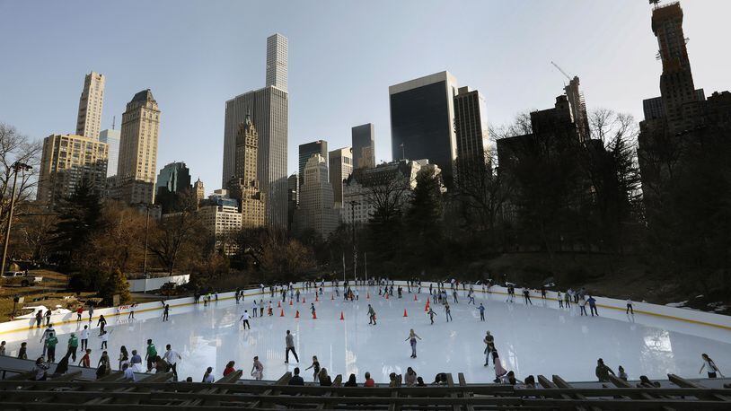 In the vicinity of Carnegie Hall you can visit the Wolman Rink in New York’s Central Park. (Carolyn Cole/Los Angeles Times/TNS)